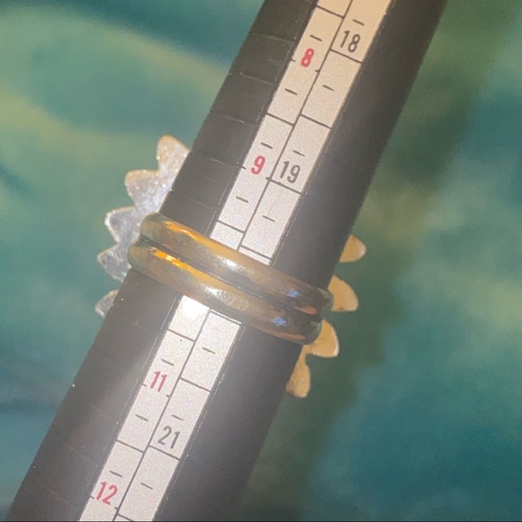 Rainbow moonstone Handmade ring 10 - Picture 8 of 8